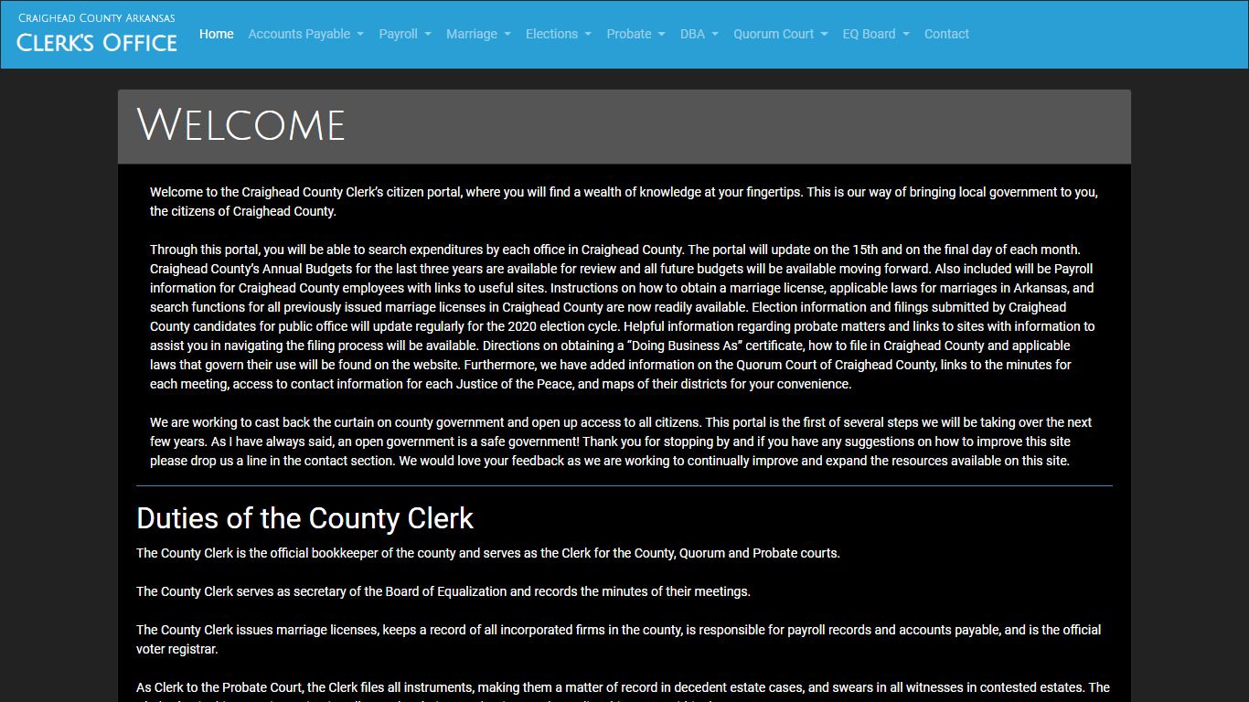 Welcome - Craighead County, Arkansas